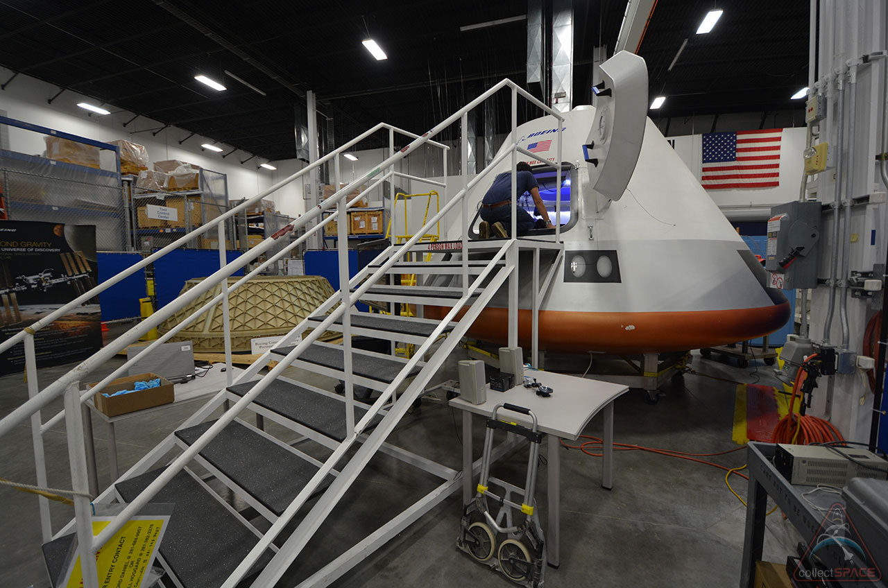 Boeing Reveals Interior of New Commercial Space Capsule